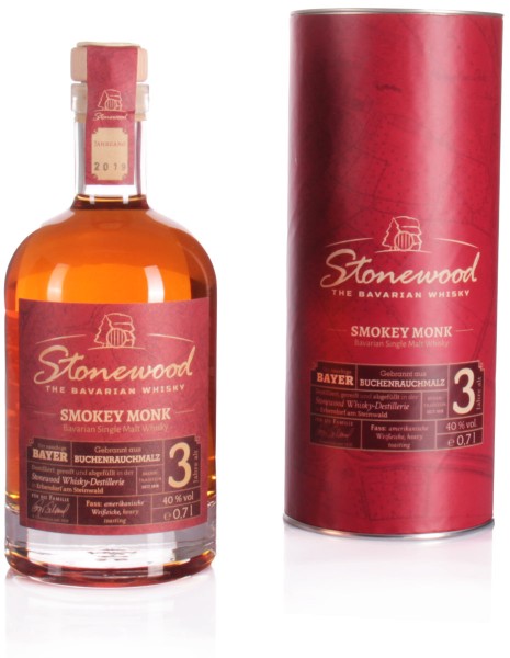Stonewood The Bavarian Whisky Smokey Monk 3 Jahre