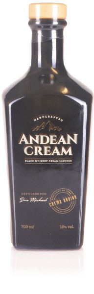 Andean Black Whiskey Cream Liiquer