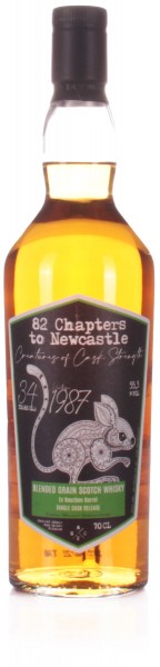 Blended Grain Scotch Whisky 34 Jahre - 1987 Single Cask - Cask Strength