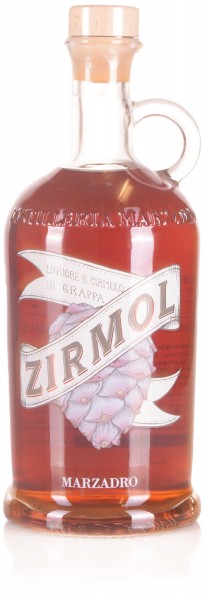 Distilleria Marzadro Liquore di Cirmolo / pine liqueur based on grappa