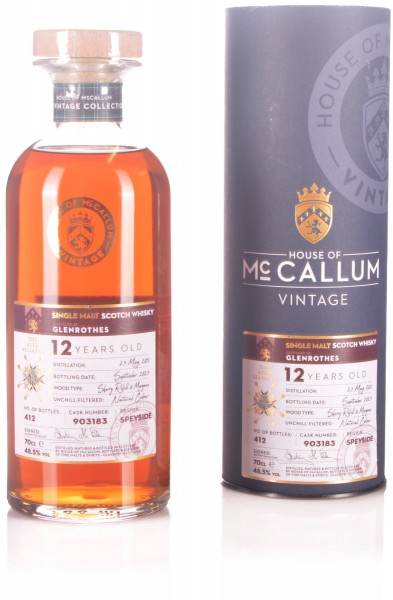 Glenrothes 12 Years House of McCallum